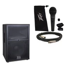 Peavey Pro Audio Passive 2000 Watt 15" 2-WAY Speaker & Pvi 100 Mic New. Price: $844.99.