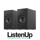 Kef Coda All-in-one Wireless Hifi Speakers (pair) Dark Titanium Open. Price: $799.00.