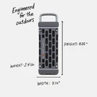 Turtlebox Ranger Loud! Outdoor Portable Bluetooth 5.4 Waterproof Gray Speaker New. Price: $250.00.