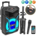 Pyle PPHP122SM 800W Outdoor Bluetooth Speaker Portable Pa System W/ Microphone Open. Price: $129.49.