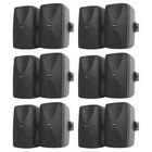 (12) Rockville WET-7020B Black 70V 5.25" Commercial Indoor/outdoor Wall Speakers New. Price: $634.70.