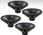 4X 18 Sound 21NLW9601 Extended Lf Neodymium Transducer 3600W 21" Subwoofer 8-OHM New. Price: $3196.00.