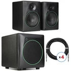 Mackie CR8BT 8-INCH Powered Bluetooth Studio Monitors With Subwoofer New. Price: $559.98.