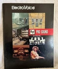 Ev Pro Sound Catalog, 1996, With 8 Model Spec Sheets Like. Price: $30.00.