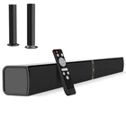 Mzeibo Sound Bar For Smart Tv 80W Bluetooth Detachable Arc Optical Black Open. Price: $44.99.
