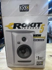 Krk RP5 Rokit G4 Professional Bi-amp 5" Powered Studio Monitor (white) Used. Price: $119.99.