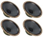(4) Celestion G10 Greenback 16 Ohm 30 Watt 10" Guitar Speakers W/ceramic Magnets New. Price: $396.95.