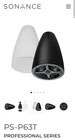 Sonance Pendant Speakers (pair) PS-P63T White New. Price: $300.00.
