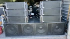 6 Worxaudio V8I-PMD1 2-WAY Line Arrays & TL218SST Dual 18" 4000W Subs Powered Used. Price: $9499.00.