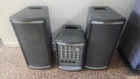 Kustom Profile System One Kps PM100T Powered Pa Mixer Speakers Carrying Case Used. Price: $336.00.