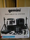 Gemini ES-210MXBLU-ST Bluetooth Portable Microphone Wireless Speaker Pa System. Price: $266.50.