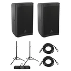 Behringer DR110DSP 10" 1000W 2-WAY Active Powered Speaker, Pair, Bundle With New. Price: $569.00.