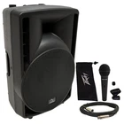 Harmony Audio HA-C12A Pro Dj 12" Powered 800W Active Pa Speaker & Peavey Pv Mic New. Price: $189.99.