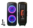 Mr DJ215BTA Dual 15" 5000W Power Speaker With Built-in Bluetooth & Battery New. Price: $299.99.