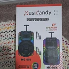 Musicandy Pa Speaker MC-081 MC-082 MC-083 MC-084 8" Led Usb Aux Mic Remote New. Price: $116.99.