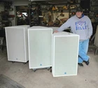 Pair-renkus Heinz Powered Speakers ST7, !loud! 132DB Each, Read Description! Used. Price: $2250.00.