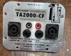 Bag End TA2000 Series Input Jack Plate 2PIN Parallel Speakon Banana 1/4 Wired Used. Price: $49.00.