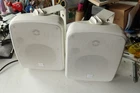 Pyle 600W Outdoor Bluetooth Powered Speaker Pair PDWR54BTW Used. Price: $70.00.