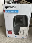 Gemini AS-08BLU Powered Bluetooth Portable Pa Active Speaker Open. Price: $79.99.