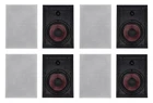 (8) Rockville WA870 8" 70V Commercial/restaurant In-wall Speakers 50W/25W/12W/6W New. Price: $524.80.