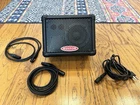 Kustom KPM4 50W Powered Monitor Speaker Amp With Cord Sleek Black Powerful Sound Used. Price: $75.00.