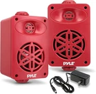 Pyle Bluetooth Indoor Outdoor Speakers Pair - 200 Watt Dual Waterproof (red) New. Price: $35.99.