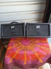 Pair Of Vintage Tosh Model #TM25VC 40 WATTS..16 Ohm. Mike Mountable Speakers Used. Price: $112.00.