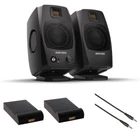 Adam Audio D3V Black Active Desktop Monitoring System W/ 2X Pad & Male Cable Kit New. Price: $379.99.