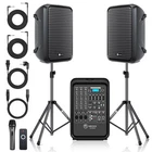 Portable Pa System 2 Way 8 Channel Mixer Bluetooth Suitcase Nbvoice New. Price: $583.99.