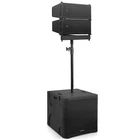 Sound Town Line Array SET:2XDUAL 6.5" Powered SPEAKER+18" Sub (ZS-A26X2-18S) New. Price: $1569.94.