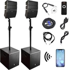 Proreck Club 3000 Dj Speaker Powered 4000W Pa System 12 Inch Combo Set New. Price: $679.99.