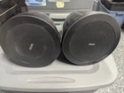 Qsc Two-way Pendant AD-P4T-BK Lot Of 2 Speakers One Pair As Seen In Phot Used. Price: $39.99.