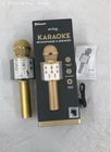 Vibe Sounds Gold Wireless Bluetooth Speaker & Karaoke Microphone Rechargeable Open. Price: $14.99.
