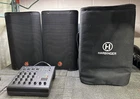 Harbinger M200-BT Portable Pa With Bluetooth M200BT Loud Speakers Used. Price: $449.99.