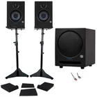Presonus Eris 2ND Gen 3.5" Studio MONITORS+STANDS+8" Subwoofer W/bluetooth New. Price: $408.88.