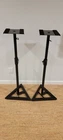 Behringer SM5002 Heavy-duty Height-adjustable Monitor Stand Set Used. Price: $48.99.