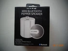 Hype Mini Bluetooth Pepper Speaker HY-525-BT White Brand New. Price: $18.99.