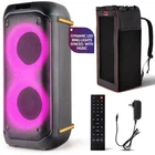 Pyle 60W Dual 6.5" Karaoke Machine With Mic Bluetooth Party Speaker System. Price: $182.99.