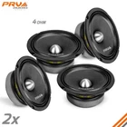 4X Prv Audio 6MR400-4 Bullet Midrange 6.5" Speakers Ohm Pro Car 1600W New. Price: $183.64.