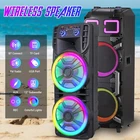 9000W Portable Sub Woofer Bluetooth Speaker Heavy Bass Sound System Party Aux Fm New. Price: $136.99.