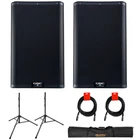 Qsc K10.2 Active 10" Loudspeaker (pair) W/ Stand + Case & 2X Xlr Cable New. Price: $1599.99.