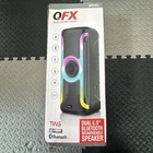 Qfx Dual 6.5 Bluetooth Rechargeable Party Speaker New. Price: $60.00.