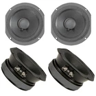 4X Eminence LA6-CBMR 6" 300 Watts Line Array Series Sealed Back Midrange Speaker New. Price: $447.96.