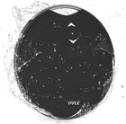 Pyle Portable Waterproof Wireless Bluetooth Mini Speaker W/ Mic - Black Open. Price: $16.99.