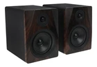 Pair Rockville APM5D 5.25" Dark Wood Powered Studio Monitors+headphones+mic+pads New. Price: $263.90.