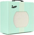 Supro Delta King X 12-INCH 15-WATT Tube Combo Amp Seafoam Green, New. Price: $599.00.