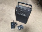 Nady WA-120 Wireless Lavalier Microphone Pa Speaker System Aux Vhf Battery/ac Used. Price: $39.99.