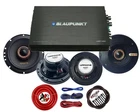 Blaupunkt AMP1404 + Warzone 6.5" & Speakers 4GA 2500W Wiring Kit New. Price: $199.99.
