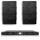 Zethus Line Array Set Dual Speakers + Amp Frames (ZS-210X8X3604) New. Price: $7166.34.
