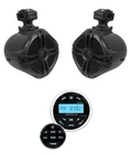 Rockville RGHR2 Marine Bluetooth Receiver, USB+REMOTE+2) 6.5" Wakeboard Speakers New. Price: $234.95.